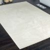 Körmintás egyszínű szőnyeg - krém 80x150 cm