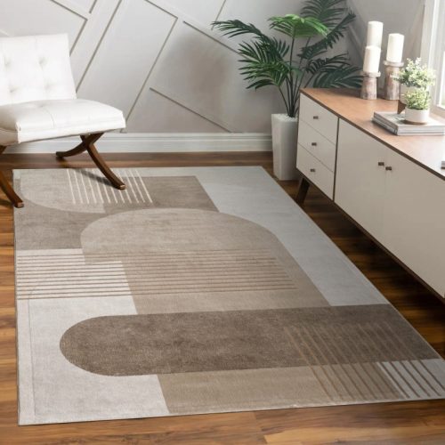 Rug Living Room Geometric Abstract Arch