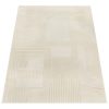 Modern Living Room Carpet Abstract Lines 3D