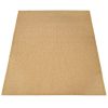Kül- és beltéri természetes hatású szőnyeg - sárga 60x100 cm