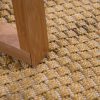 Kül- és beltéri természetes hatású szőnyeg - sárga 160x220 cm