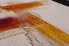 Absztrakt mintás szőnyeg - krém-színes 80x150 cm
