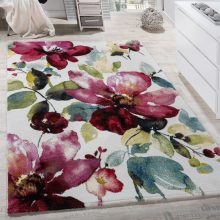 Virágmintás szőnyeg - színes 120x170 cm