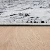 Vintage stílusú szőnyeg - szürke ás fekete 160x220 cm