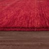 Kézzel szőtt etno mintás szőnyeg - piros 80x150 cm