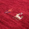 Kézzel szőtt etno mintás szőnyeg - piros 120x170 cm