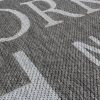 Konyhai mintás szőnyeg - szürke 60x110 cm