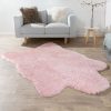 Műszörme szőnyeg - rózsaszín 133x190 cm