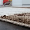 Márványmintás kockás szőnyeg - barna 240x330 cm