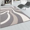 Rug Dining Room 3D Effect Wave Pattern