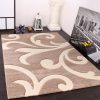 Designer Carpet Contour Cuts Brown