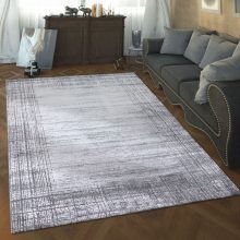 Melír mintás szőnyeg - szürke 80x150 cm