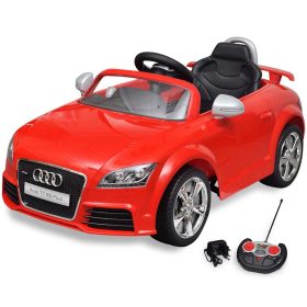 Audi TT RS Elektromos kisautó távirányítóval piros