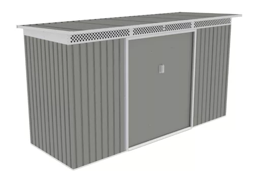 EPT STABIL FÉM KERTI TÁROLÓ 483 - 340 x 142 CM - SZÜRKE