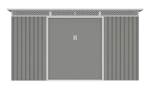 EPT STABIL FÉM KERTI TÁROLÓ 483 - 340 x 142 CM - SZÜRKE