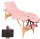 discontmania white 3-zone wooden massage bed with carry bag - 3104S