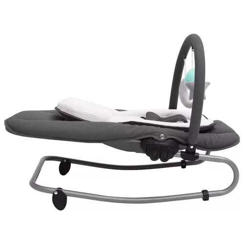  antracitszürke acél babaugráló