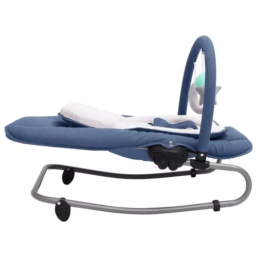  tengerészkék színű acél babaugráló