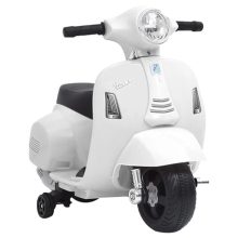 VID Vespa GTS300 fehér elektromos játék motorbicikli