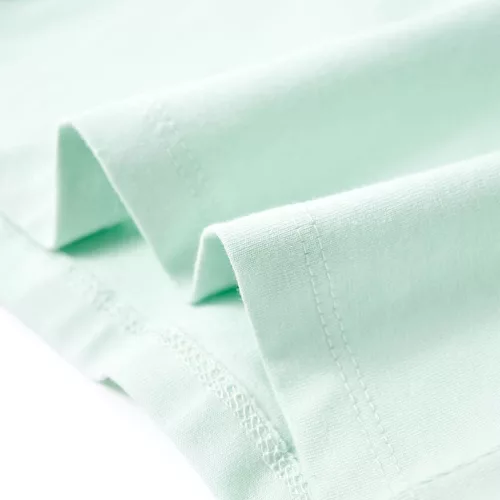 Világosmenta színű gyerekpóló 92