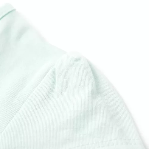 Világosmenta színű gyerekpóló 104