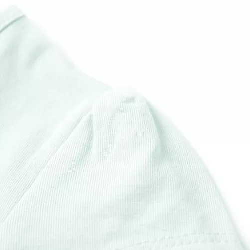 Világosmenta színű gyerekpóló 140