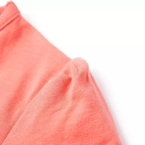 Korall színű gyerekpóló 92