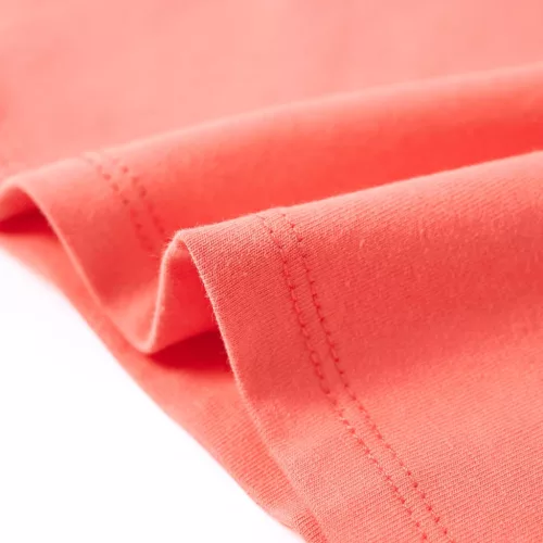 Korall színű gyerekpóló 116