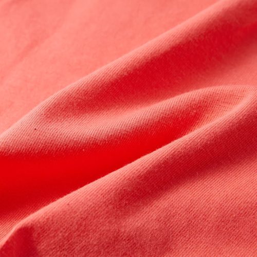 Korall színű gyerekpóló 128