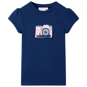 Tengerészkék gyerekpóló 116