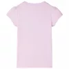 Világos rózsaszín gyerekpóló 104