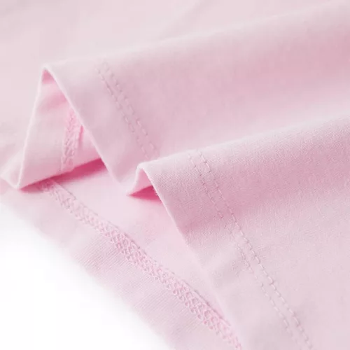 Világos rózsaszín gyerekpóló 104