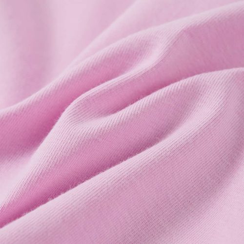 Lila fodros ujjú gyerekpóló 116