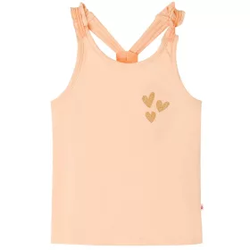 Világos narancssárga gyerekfelső 128