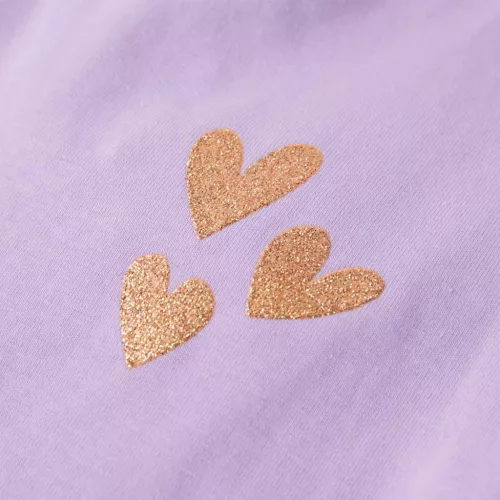 Lila gyerekfelső 128