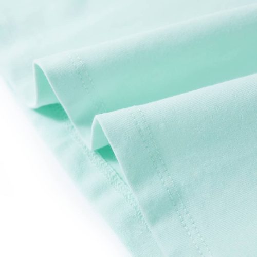 Világosmenta színű gyerekfelső 128