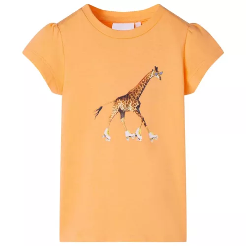 Világos narancssárga gyerekpóló 116