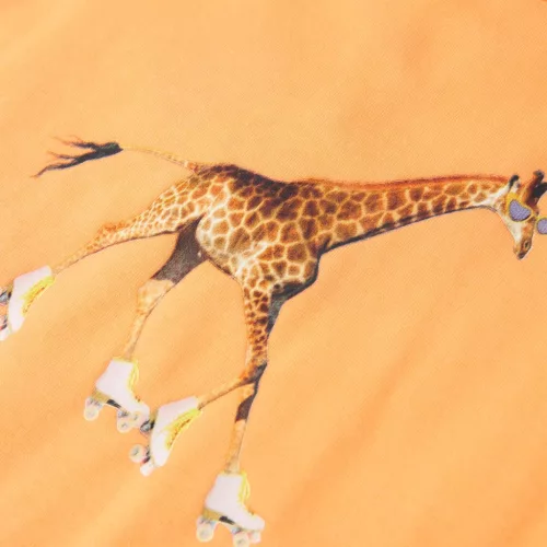 Világos narancssárga gyerekpóló 116