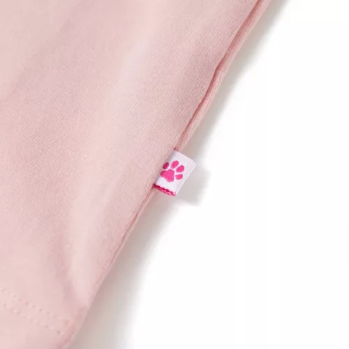 Világos rózsaszín gyerekpóló 116