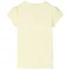 Halvány sárga gyerekpóló 128