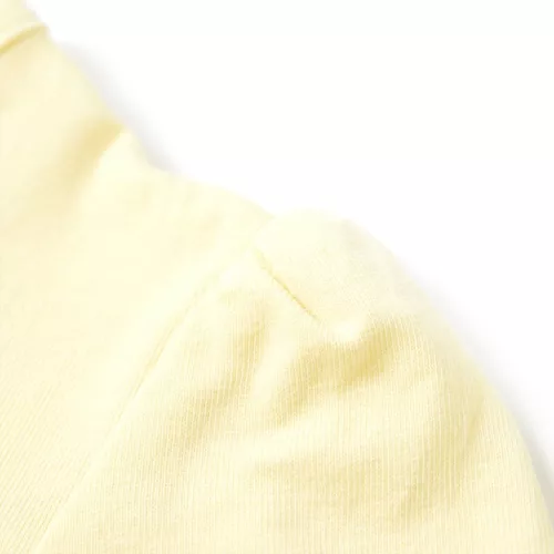 Halvány sárga gyerekpóló 128