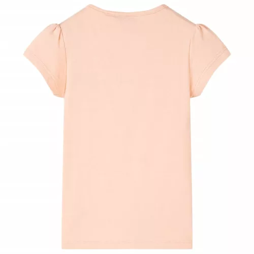 Halvány narancssárga gyerekpóló 116