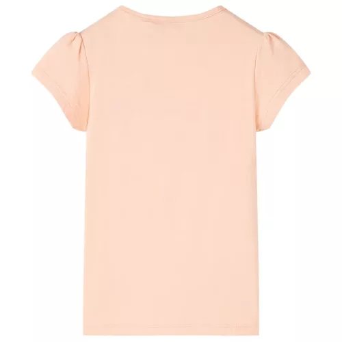 Halvány narancssárga gyerekpóló 128