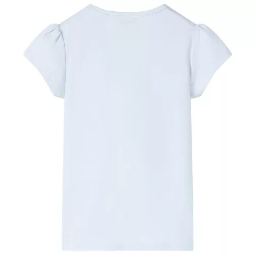 Világoskék gyerekpóló 140