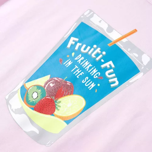 Halvány rózsaszín gyerekpóló 116