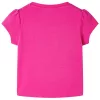 Sötét rózsaszín gyerekpóló 128