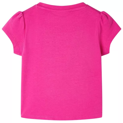 Sötét rózsaszín gyerekpóló 128