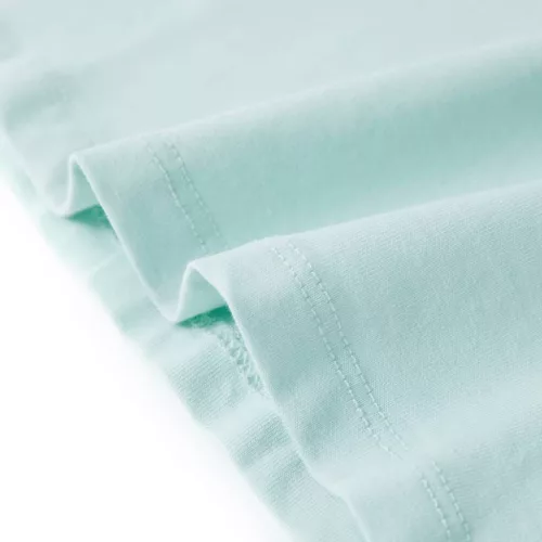 Világosmenta színű gyerek felső 140