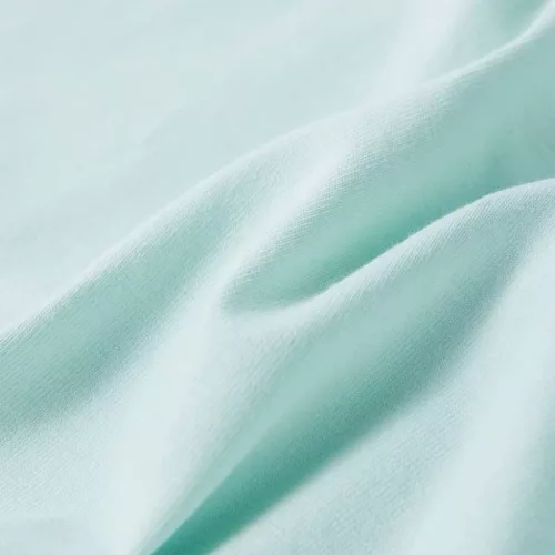 Világosmenta színű gyerek felső 140