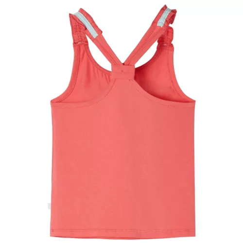 Korall színű gyerek felső 140